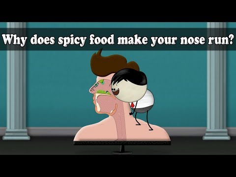 辛いものを食べると鼻水が出るのはなぜ？| 辛いものを食べると鼻水が出るのはなぜ？ (Why does spicy food make your nose run? | #aumsum)