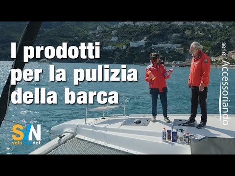 Cleaning products for sailboats