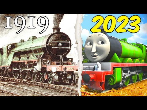 Evolution Of Henry The Green Engine