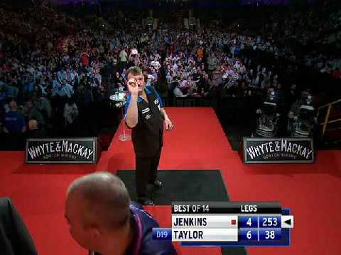 Phil Taylor vs Terry Jenkins - Week 13 - 2010 Premier League - Part 4/5