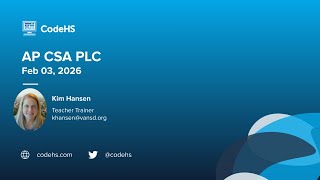 AP CSA Professional Learning Community (PLC) thumbnail