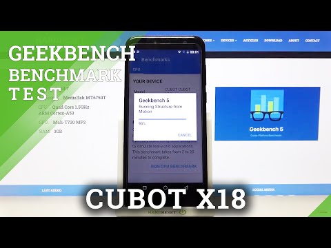 Cubot X18 Geekbench 5 CPU Test of Performance