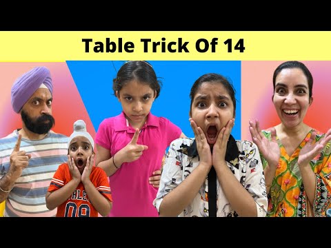 Table Trick Of 14 | RS 1313 SHORTS #Shorts