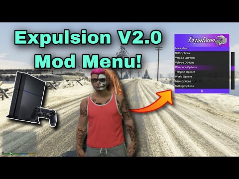 How To Install A GTA 5 Mod Menu On PS4 PlayStation 4 Jailbreak 