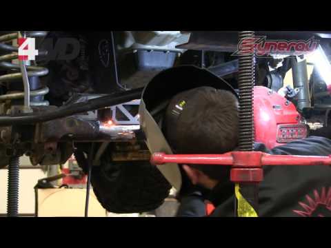 Synergy Jeep JK Dana 44 Front Axle Truss Install