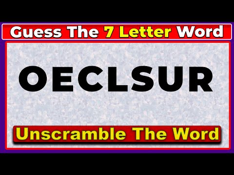 Unscramble Utterly