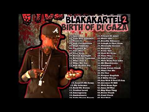 Vybz Kartel - Blakakartel 2 Birth of the Gaza Mixtape Mixed by Matthew Doops (Clean) (Nov 2013)