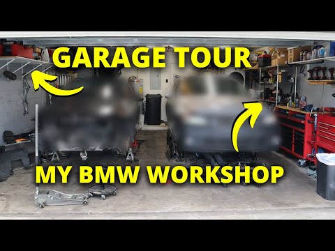 Garage Tour: My 2-Car Garage Turned into a BMW Workshop!