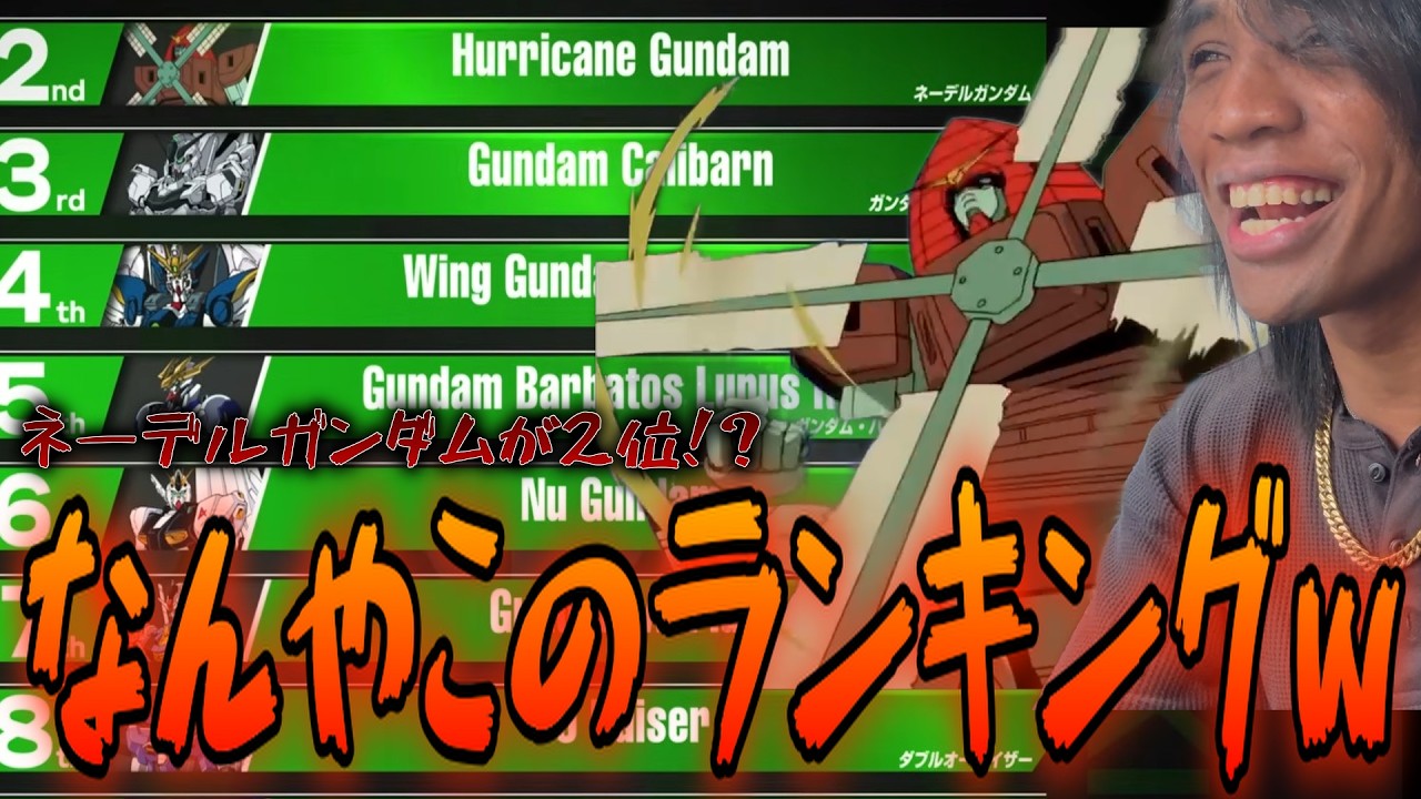 ガンダム総選挙2025の結果がトチ狂っててヤバいwwww
