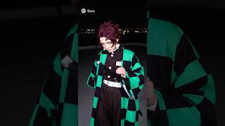 鬼滅の刃 竈門炭治郎 サム・アルトマン バトル AI コスプレ#ai #sora2 #anime #tanjiro #kimetsunoyaiba #cosplay