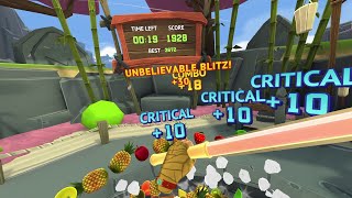 Fruit Ninja VR 2 - Arcade Mode and Perfect Form