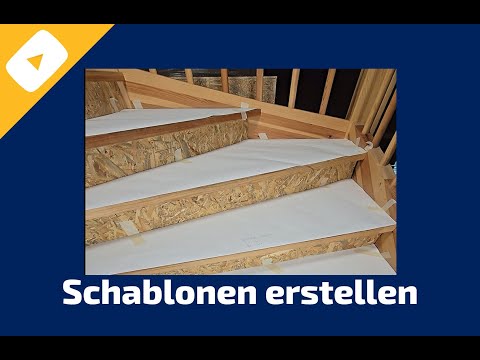 Schablonen für Treppen erstellen- Treppe99