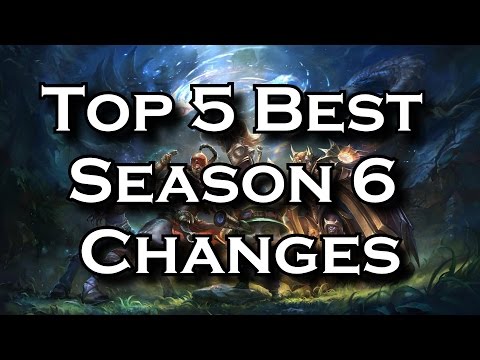 Top 5 Best Season 6 Changes in League of Legends