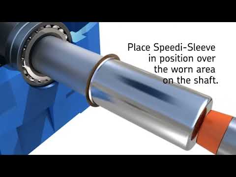 SKF Speedi Sleeve A solution to worn shafts