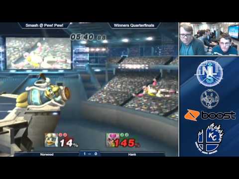 S@PP PM 3.5 Singles Winners Quarters: Norwood (Dedede) Vs. Hank (Sheik)
