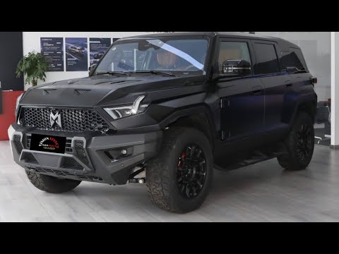 New Dongfeng Mhero WARRIOR 917 2024, Resembling a Military, Bulletproof Vehicle