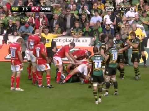 Northampton Saints vs Worcester Warriors - 7.9.2007