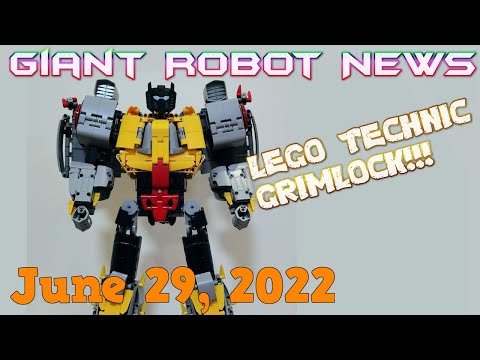 LEGO GRIMLOCK?!?! | Giant Robot News, June 29, 2022