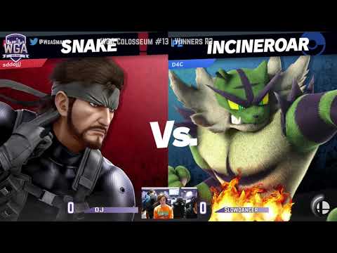 DJ (Snake) vs. Slow Dancer (Incineroar) -  WGA Colosseum #13 - Winners R2