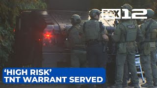 Tactical teams serve &#39;high risk&#39; warrant in Beaverton