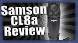Video thumbnail for Samson CL8a Multi-Pattern Studio Condenser Microphone Hands On Review by Joe's - Channel for Creators