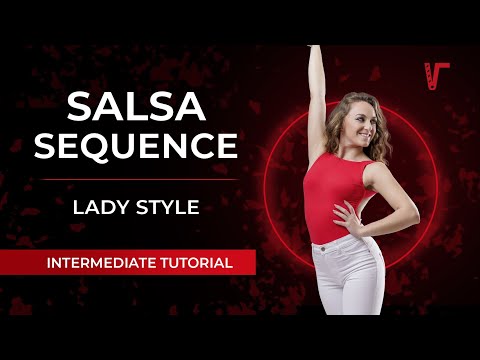 🎶 Salsa Lady Style Sequence (Salsa Shines) 💃🏻 Intermediate Tutorial 🤩 with Yaiza Melero 🌟