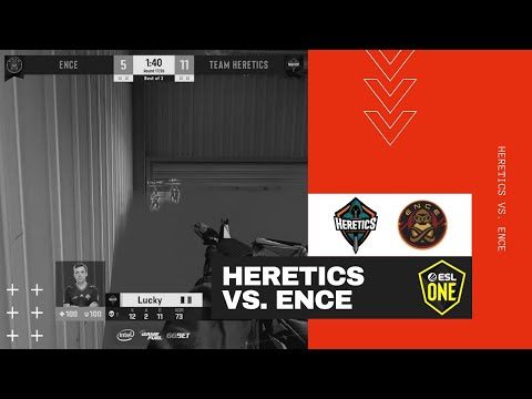 BEST MOMENTS - Heretics vs  ENCE - ESL One: Road to Rio | CS GO