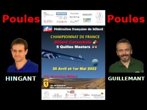 Finale 5 Quilles Masters 2022 - Billard 03 - Poule B