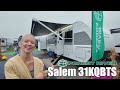 Check out this Video for a 2026 Forest River Salem 31KQBTS(Stock #6053)  for sale by Parkview RV Center. This unit is located in Smyrna, DE