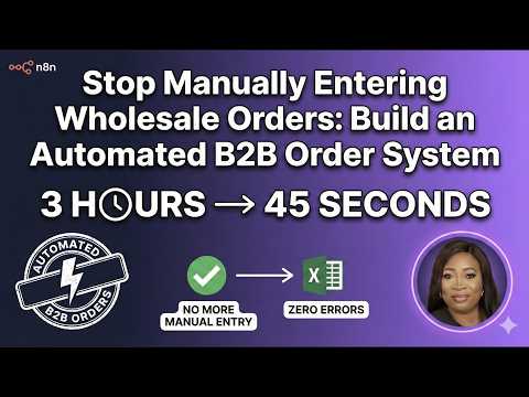 Automated B2B Order System