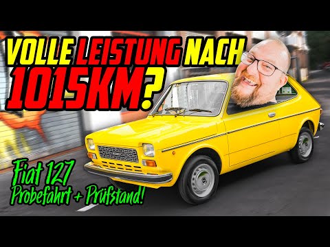 Wie fährt ein 47 JAHRE alter NEUWAGEN? - Fiat 127 Special - Marcos Sonntagsausflug!