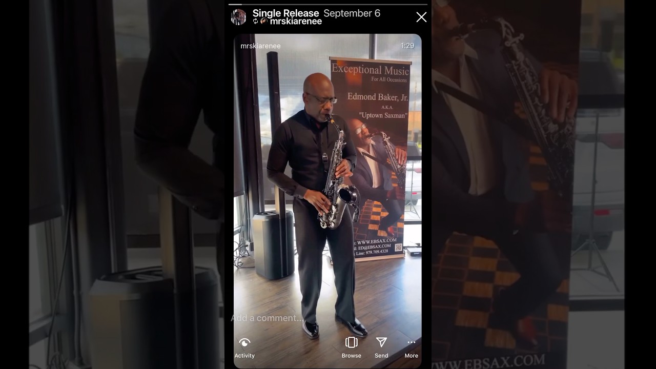 Promotional video thumbnail 8 for Edmond Baker, Jr./Sax/DJ