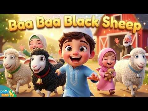 Baa Baa Black Sheep muslim version | islamic Nursery Rhyme #islamiccartoon #nasheed #kids