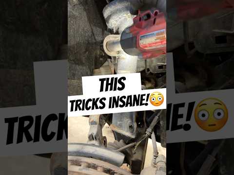 Mechanic Hack You’ve Never Seen! Easy Sway Bar Link Removal #mechanic