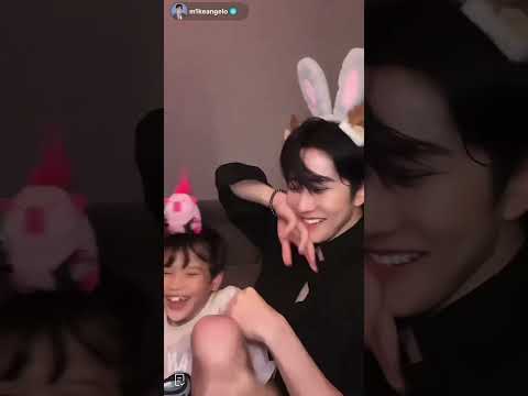 STOP Licking my face 😅Daddy & Son Live Tiktok MIKE ANGELO #mikey #mikemax #shorts #viral