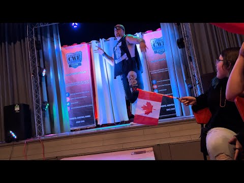 CWE Live in Winnipeg, MB - Hernandez & AJ Sanchez vs The Cannon Corporation