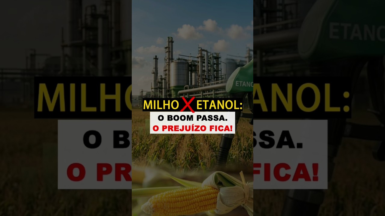 MILHO X ETANOL: O BOOM PASSA. O PREJUÍZO FICA!
