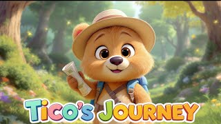 🐻 Tico, o Ursino Aventureiro: Onde Estão Papai e Mamãe Urso? | História Infantil para Crianças