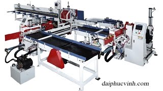 Dây chuyền ghép gỗ tại Bình Dương