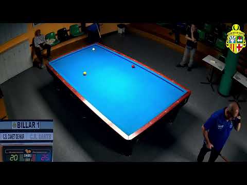 LLIGA 3B 2D GRUP B J5 C.B. SANTS  B - C.B. CANET  GARCÍA - GRIS