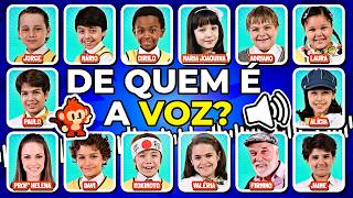 🎠CARROSSEL |🔊 ADIVINHE PELA VOZ | Como Estão os personagens hoje em dia #macaquiz! | #quiz #macaquiz