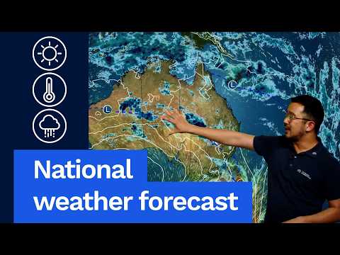 National Weather Forecast Thurs 12 Feb 2026: Storms increasing for eastern Aus, becoming drier in WA