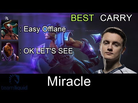MIRACLE EPIC ANTI MAGE GAMEPLAY 7.21b Update Dota 2 IMBA Hero META  OFFLANE