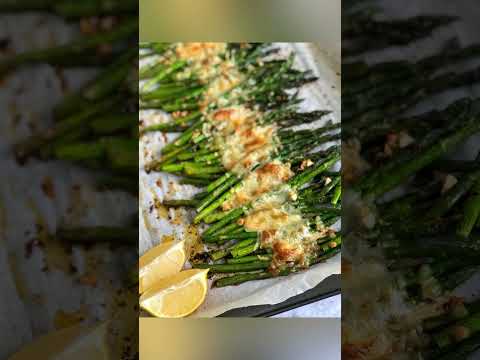 Oven roasted asparagus
