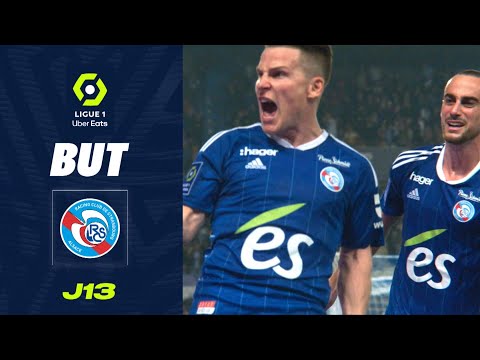 But Kévin GAMEIRO (90' +4 - RCSA) RC STRASBOURG ALSACE - OLYMPIQUE DE MARSEILLE (2-2) 22/23