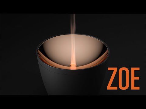 Drėkintuvas - kvapų difuzorius Stadler Form, Baltos spalvos video