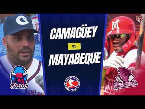 Camagüey vs Mayabeque (2do juego) Serie Nacional 63