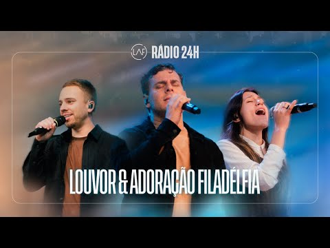 Louvor e Adoração 24h Ao Vivo – As Melhores Músicas Gospel 2025 | Rádio Online LAF