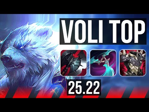 VOLIBEAR vs AATROX (TOP) | 6 solo kills | EUW Master | 25.22