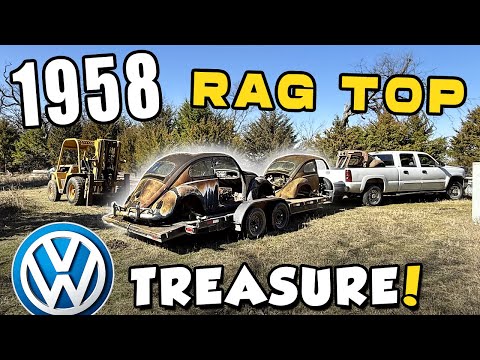 Volkswagen Score! ABANDONED 1950's VW's. Can We Salvage them?